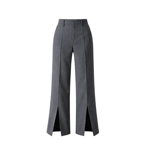 Bryle Pleated Split Trousers